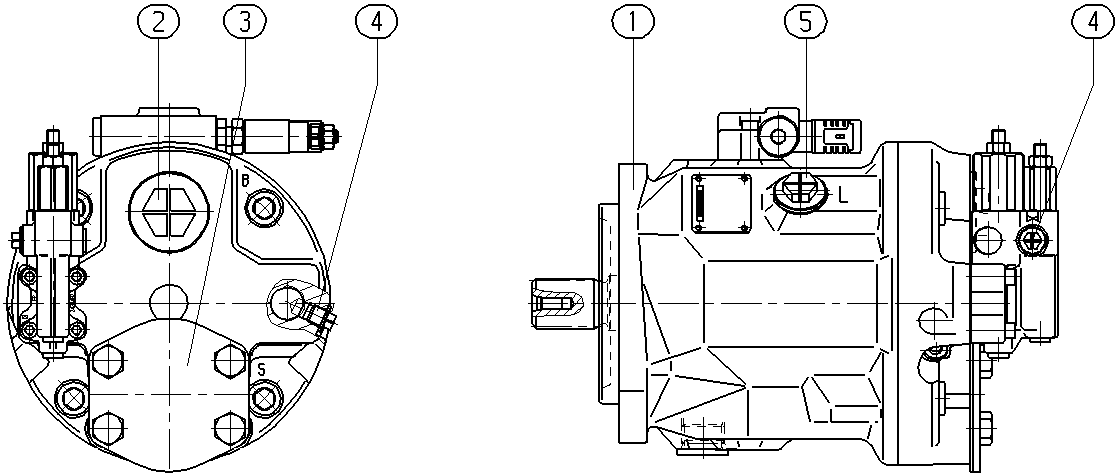 AP A10V O 74 DFR1/31R-VSC59N00 -S3755 — Rysunek