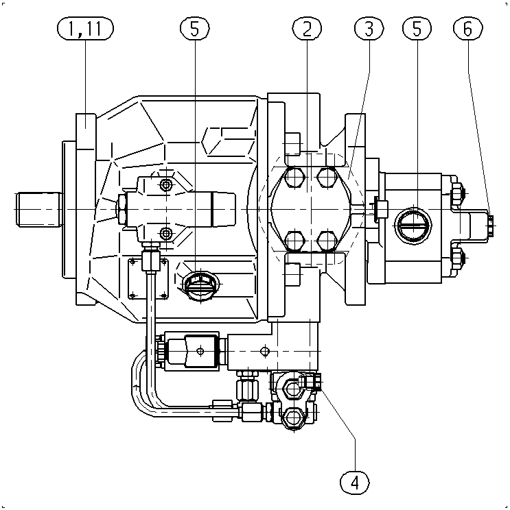 APA10VO74DFLR/31R-VSC12H00-S1337 — Rysunek