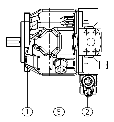 AE A10V O 28 DR /31R-PPC12N00K — Rysunek