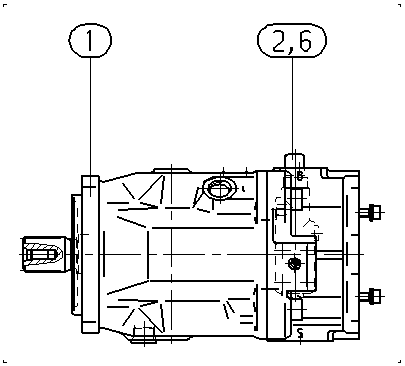 APA10VO140DRG/31L-PSD12K01-SO679 — Rysunek