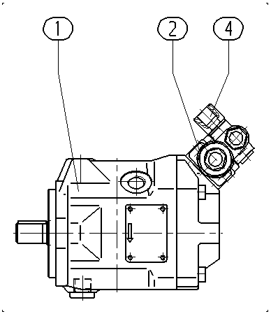 A A10VSO 10 DFR1/52R-VPA14N00 -SO857 — Rysunek