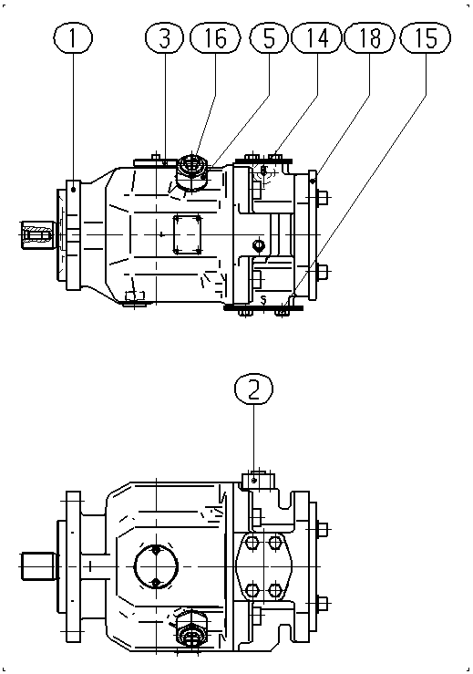 A A10VSO100 DFEH/31L-PSC12KC3 — Rysunek