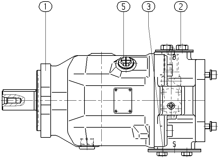 AL A10VSO 45 DR /31L-VPA12K68 — Rysunek
