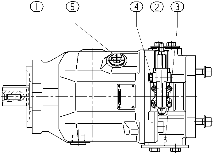 AP A10V O100 DFR1/31R-VKC62K04 — Rysunek