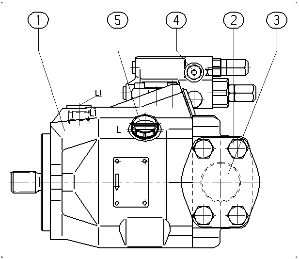 ALA10VO45DFR1/52R-VUC12N00-S1089 — Rysunek