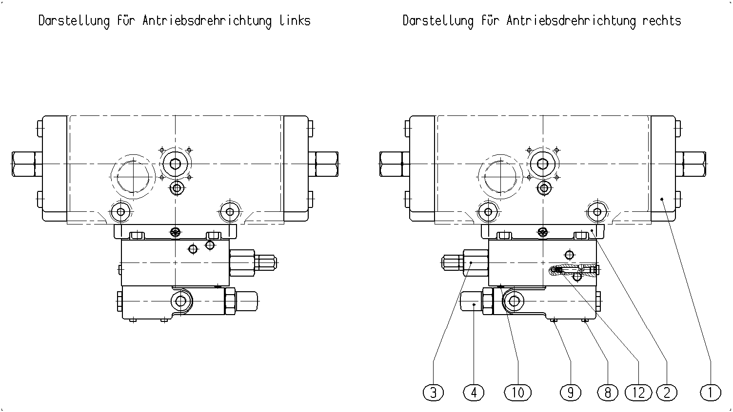 R A4VSO 250/355 LR2S /30 — Rysunek