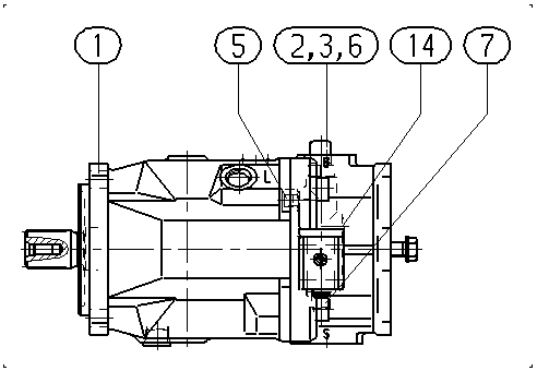 AA10VO140DFR1/31L-PSD62K68-SO552 — Rysunek