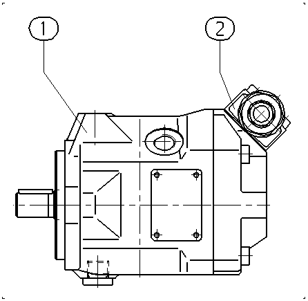 A A10VSO 10 DR /52R-PPA64N00 — Rysunek