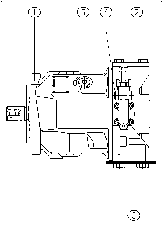 AL A10V O100 DFR1/31R-VUC62N00 -SO970 — Rysunek