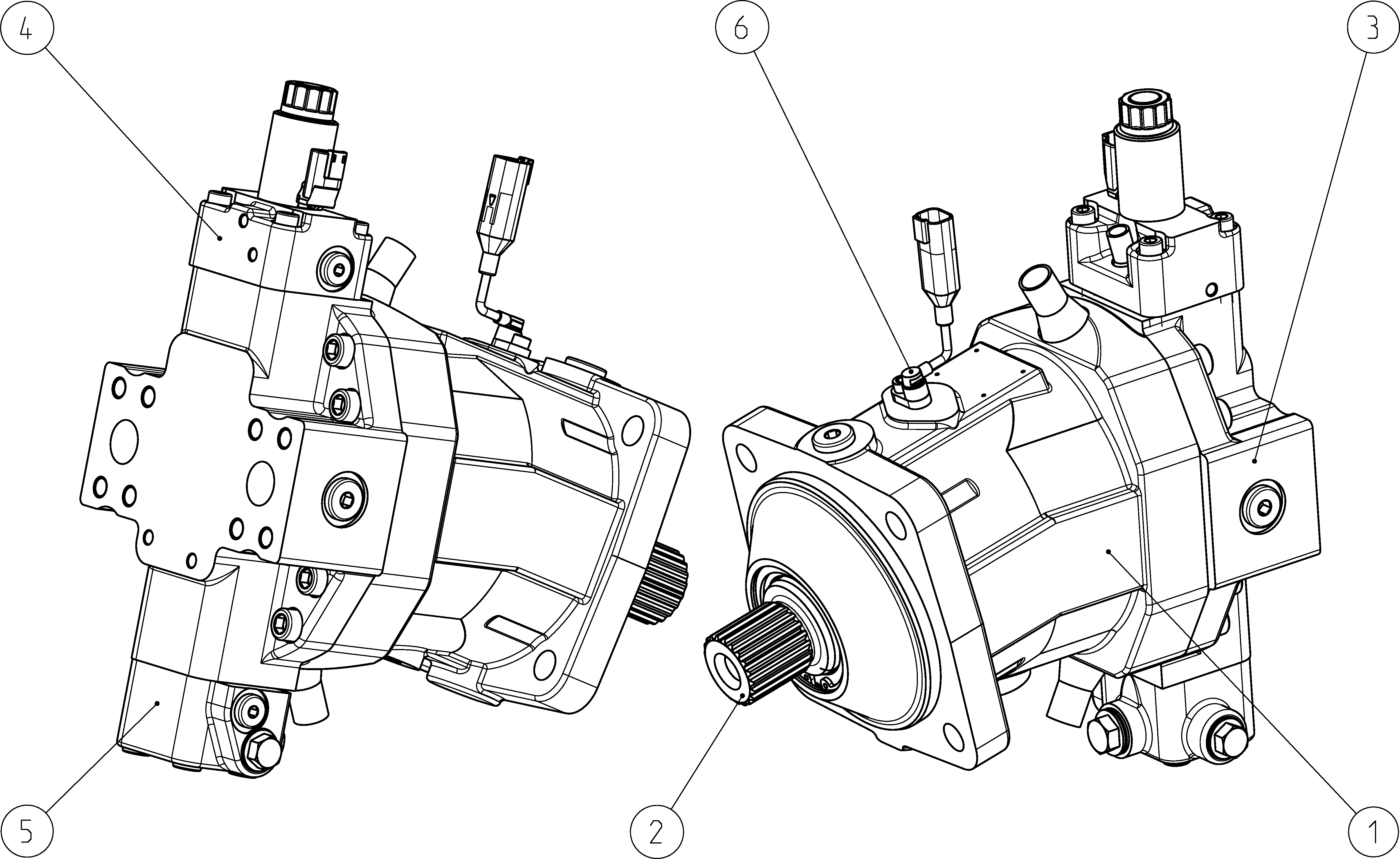 A6VM107EP1/63W-VAB017VPB — Rysunek