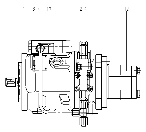 AA10VO28FHD/31R-PSC62G10 — Rysunek