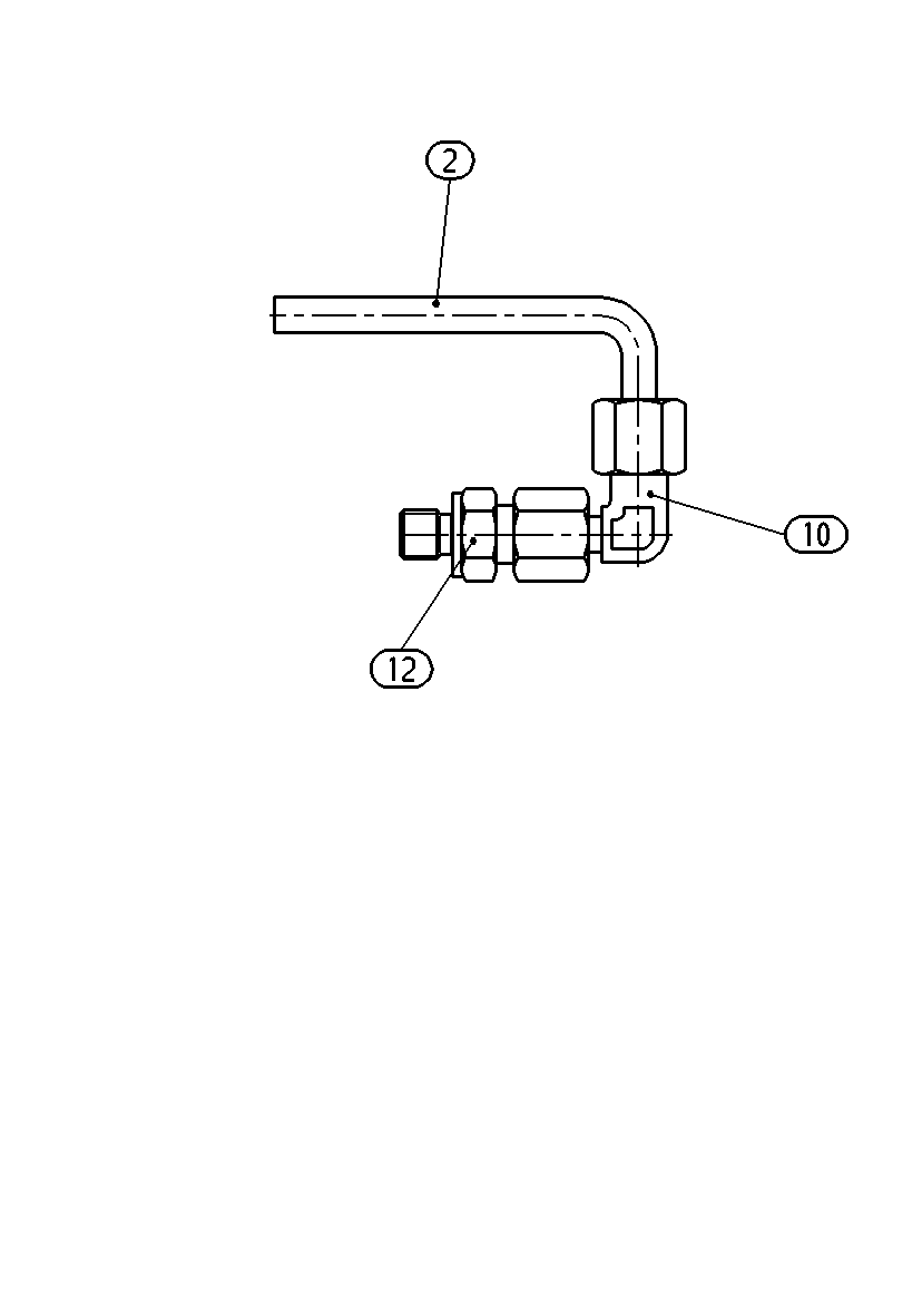 PRZEWÓD HYDRAULICZNY — Rysunek