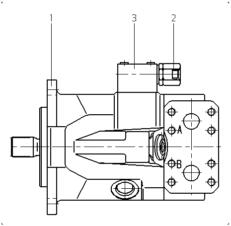 AAA10VM45HZ/50W1-PSC60N000 — Rysunek