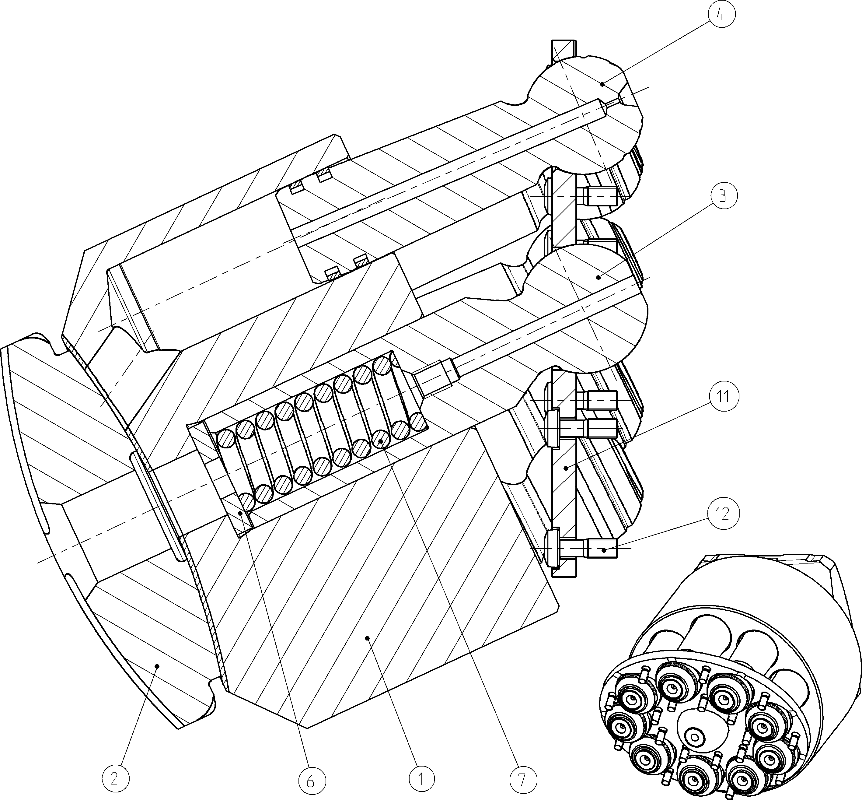 MECHANIZM NAPĘDOWY — Rysunek