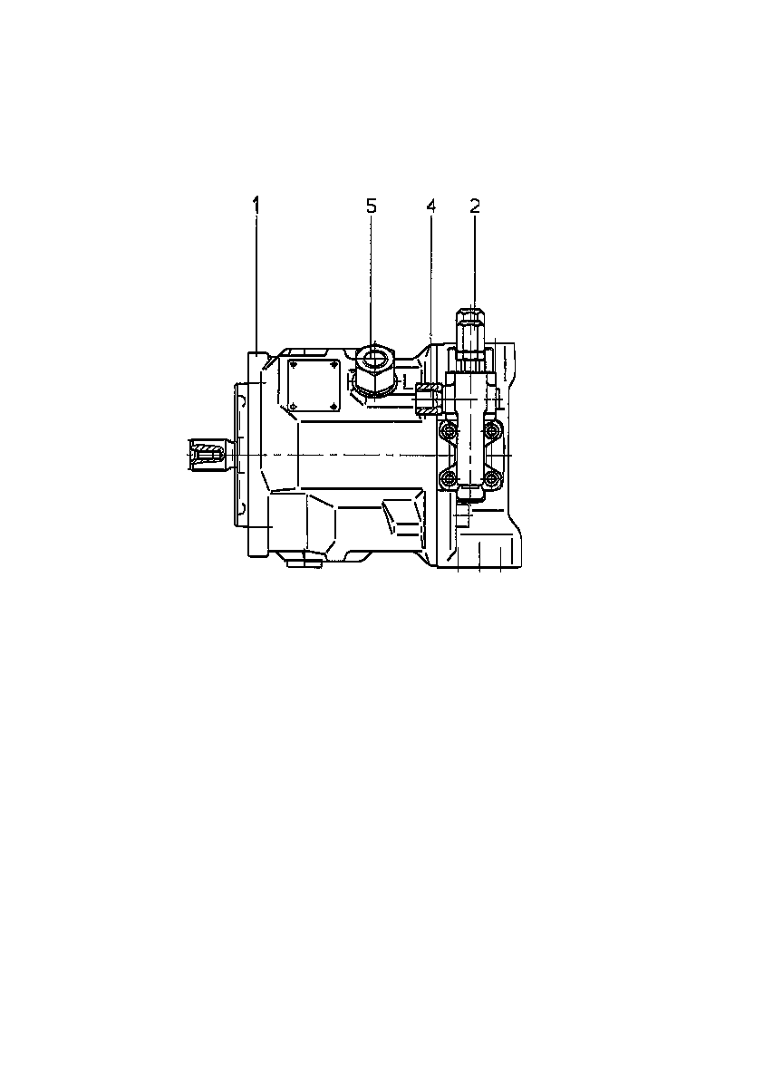 A A10V O 28 DRG /31R-PSC12N00 -SO 13 — Rysunek
