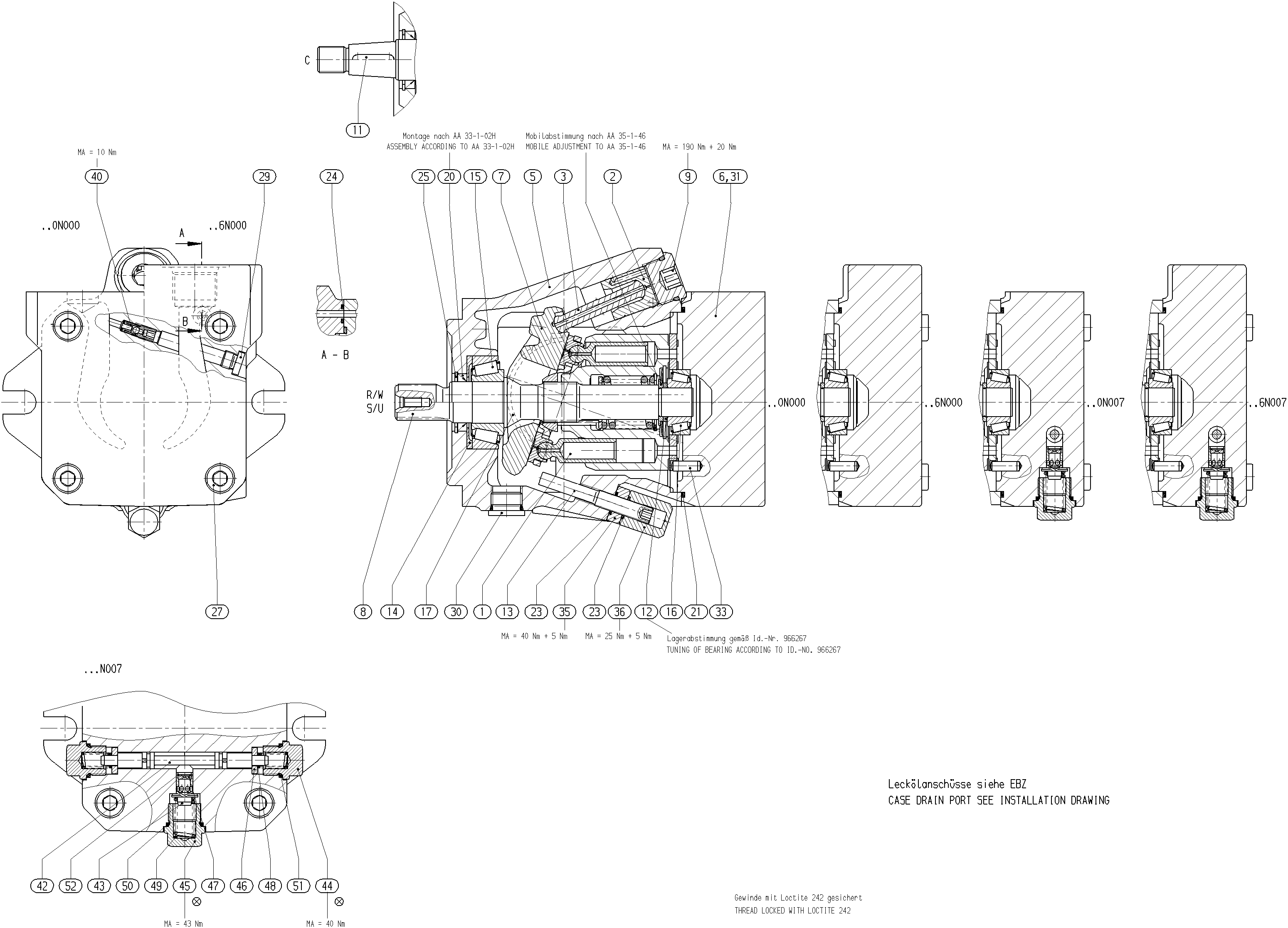 GA10VM28OV/52W1-VRC60N000-S1871 — Rysunek