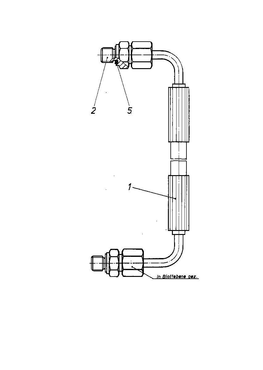 PRZEWÓD HYDRAULICZNY — Rysunek