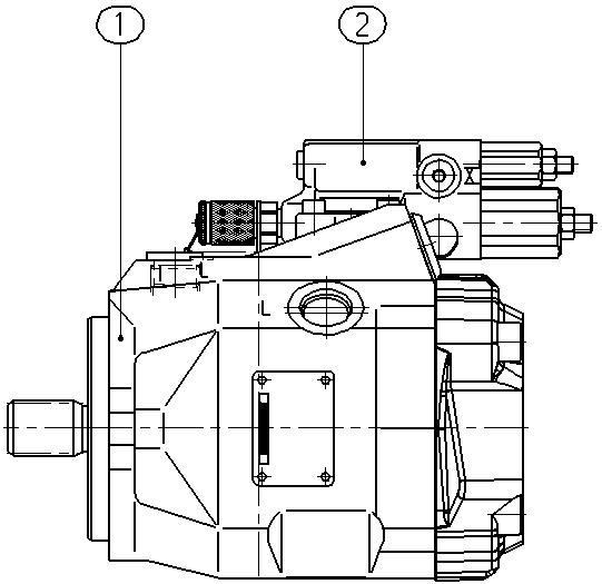 A A10VNO 63 DRS /52R-VSC11N00 -S2968 — Rysunek