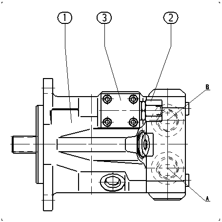 A A10V M 28 HZ /52W1-VRC66N000 -SO952 — Rysunek