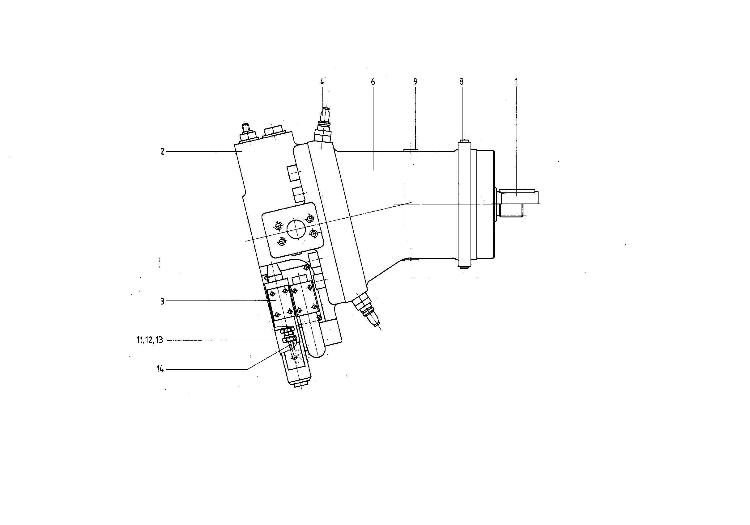 AA7V250EL51LZF010 — Rysunek