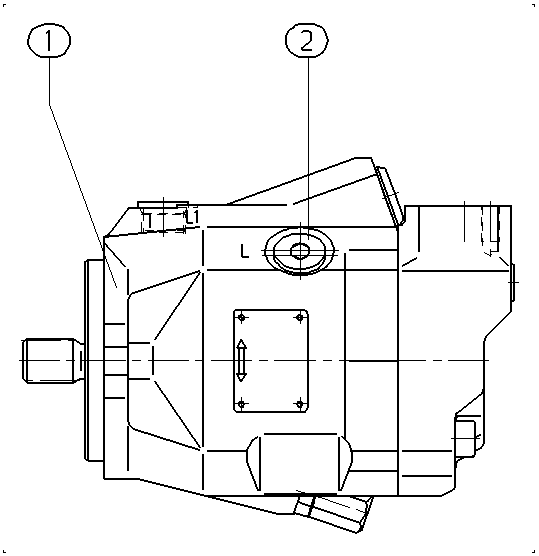 AL A10V M 45 DG /52W1-VUC95N000 -S1207 — Rysunek