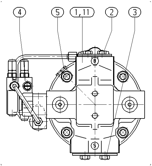 AP A10V O 74 DFLR/31R-PWC62N00P -S2087 — Rysunek