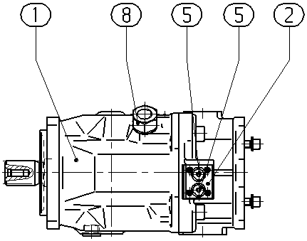 A A10V O140 DG /31R-VSD12K68 — Rysunek