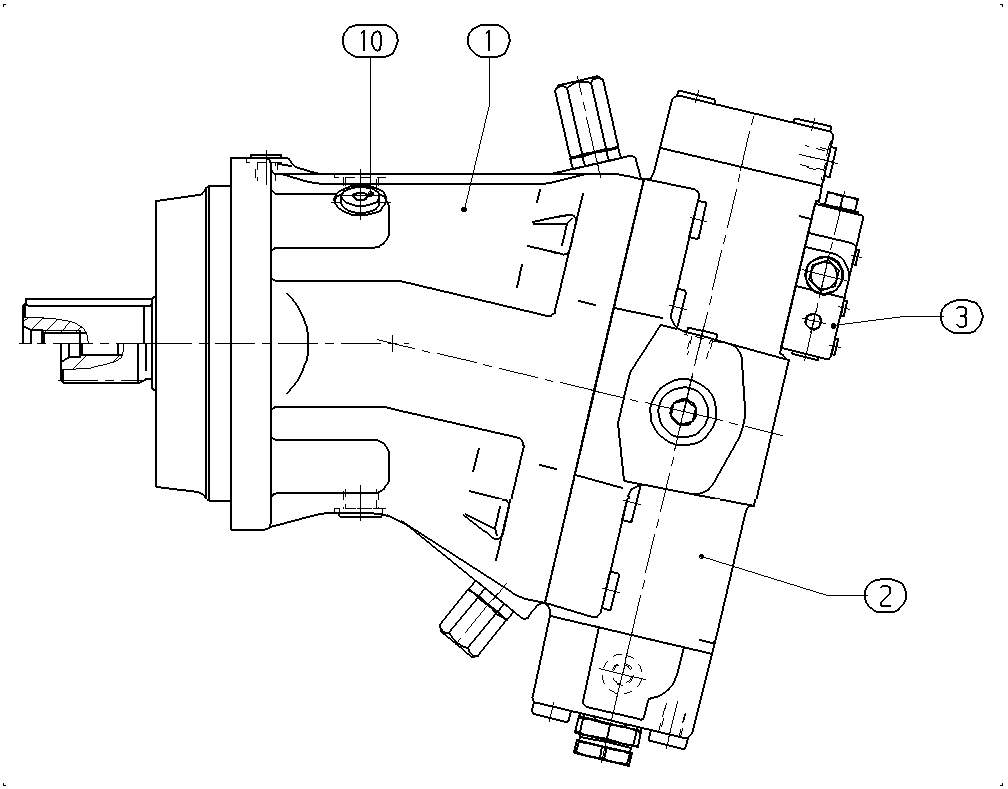 A A6V M 250 HA2T /63W2-VZB017DVA — Rysunek