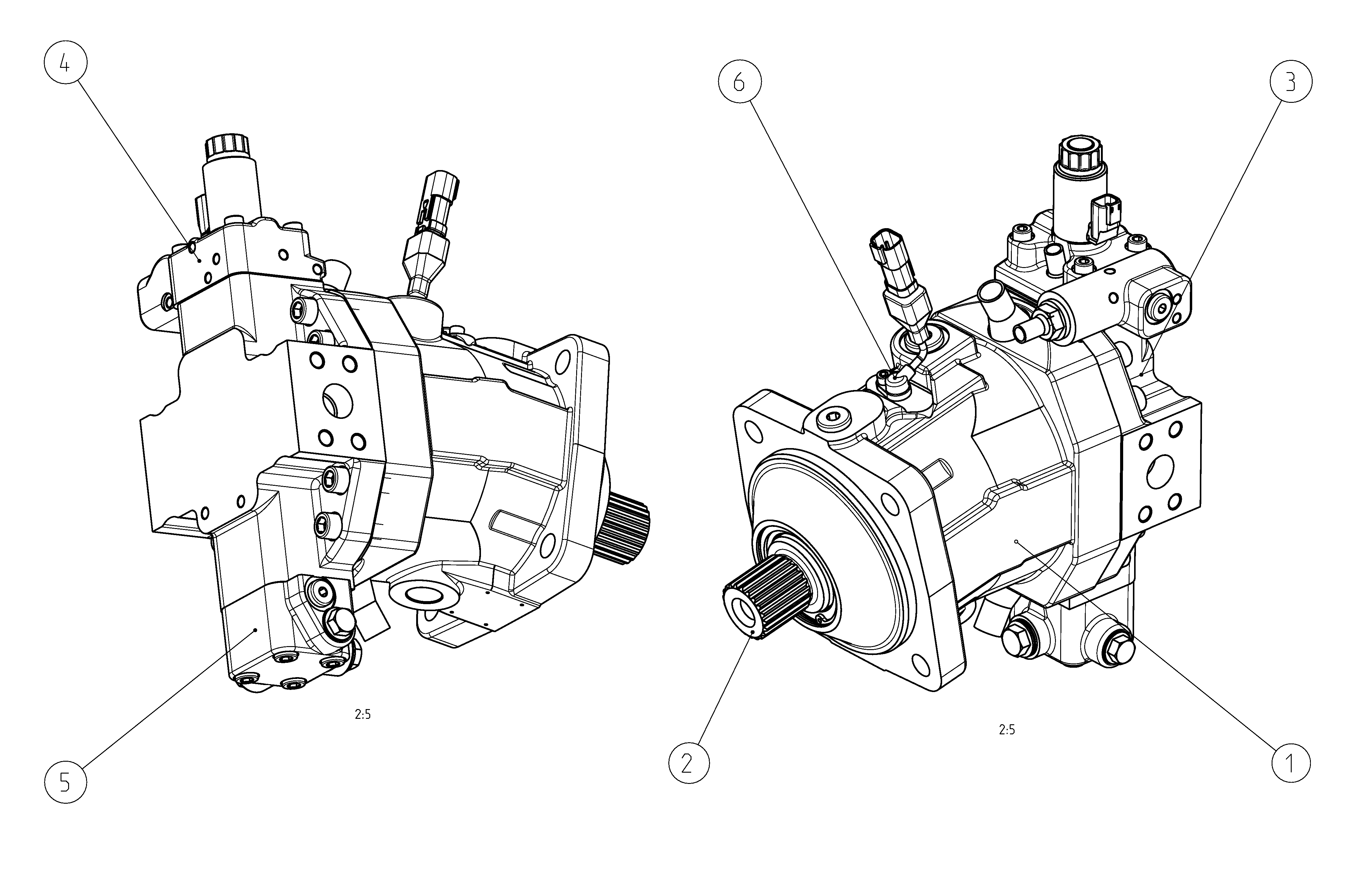 A6VM115EP6D1P001G/71NWV0P4A12CV-0 — Rysunek