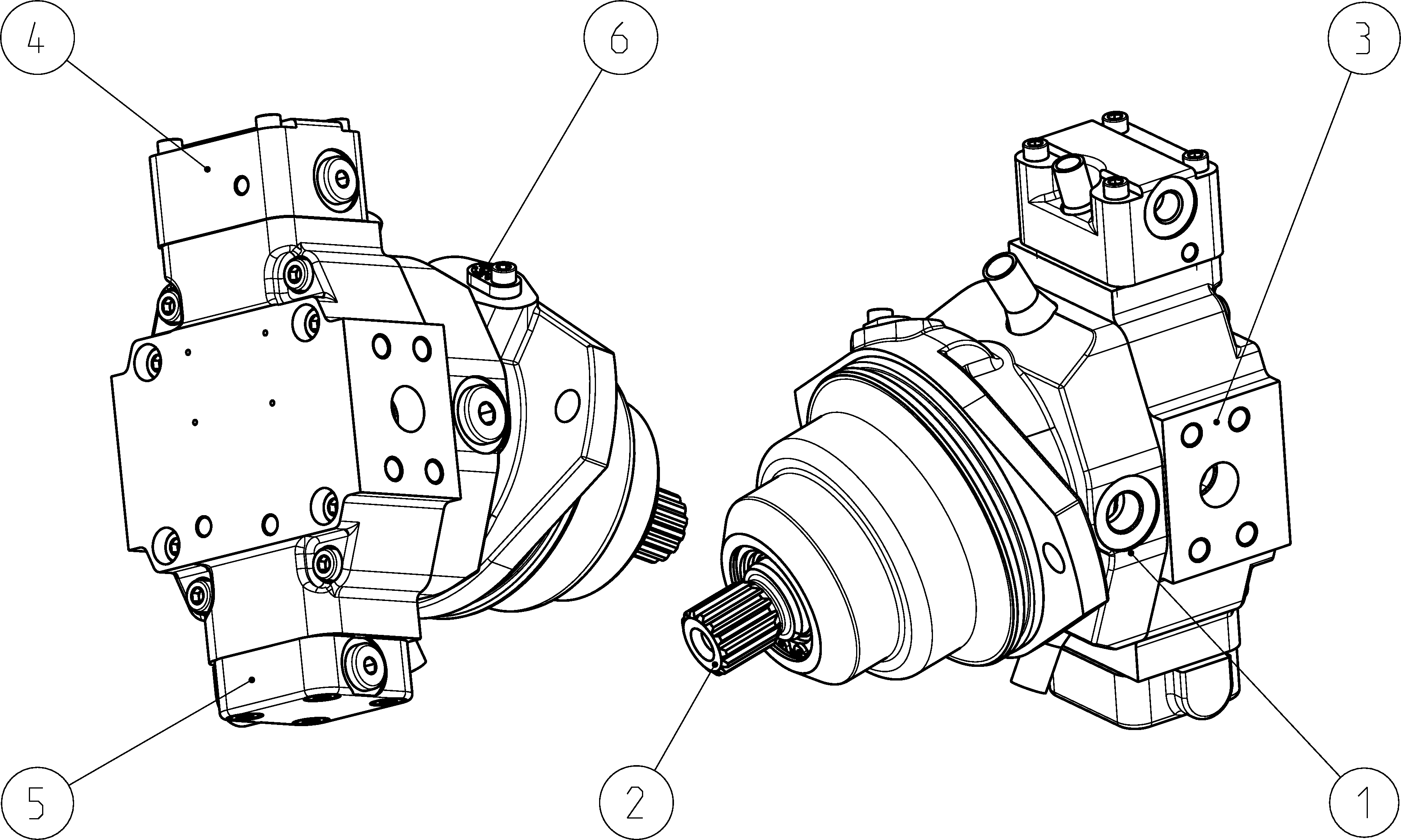A6VE28HD6/63W-VAL020U0B-S — Rysunek