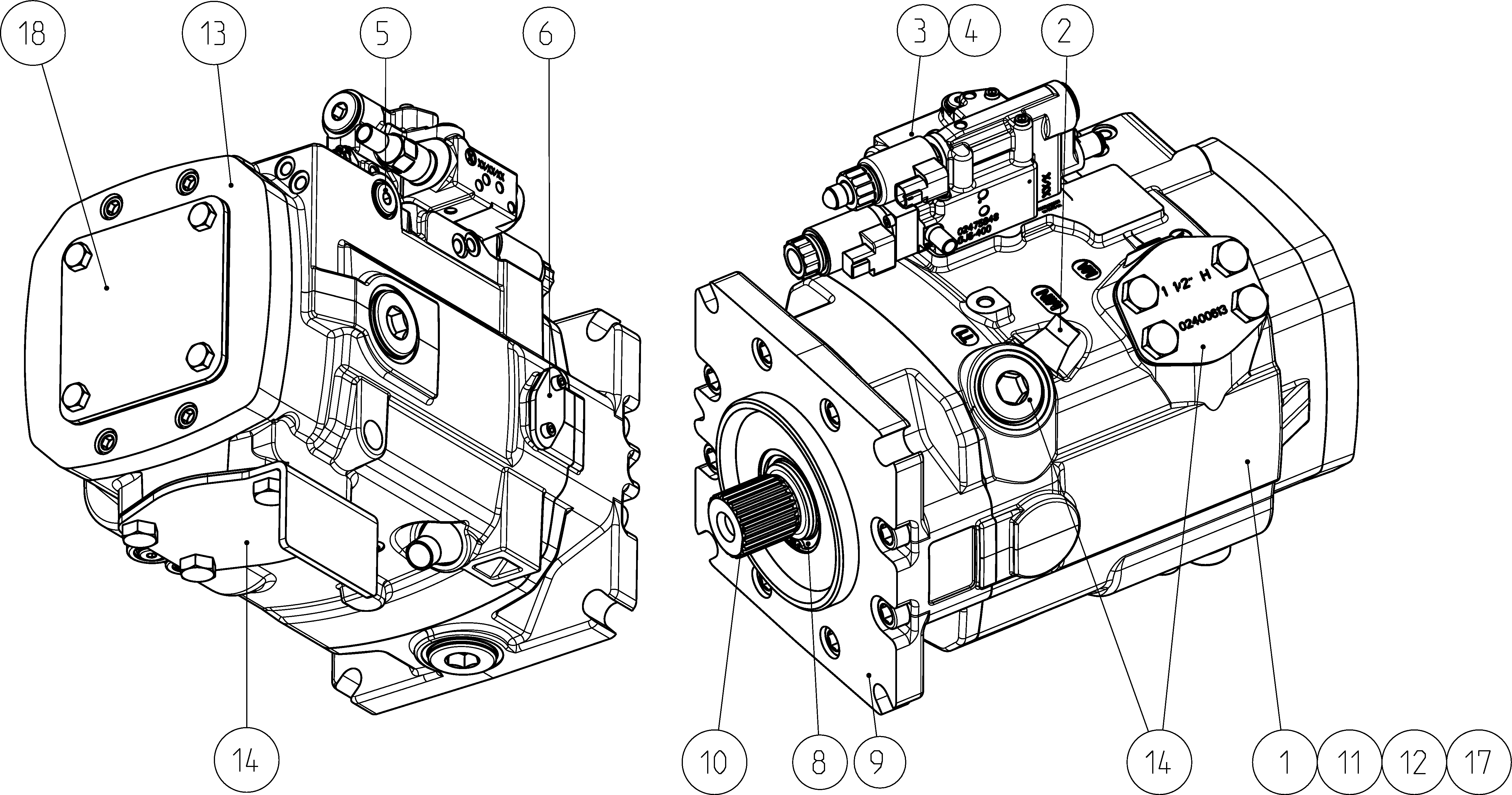 LA11VLO210E2DGT6AP0/40MRVE4A21SC4S70-S — Rysunek