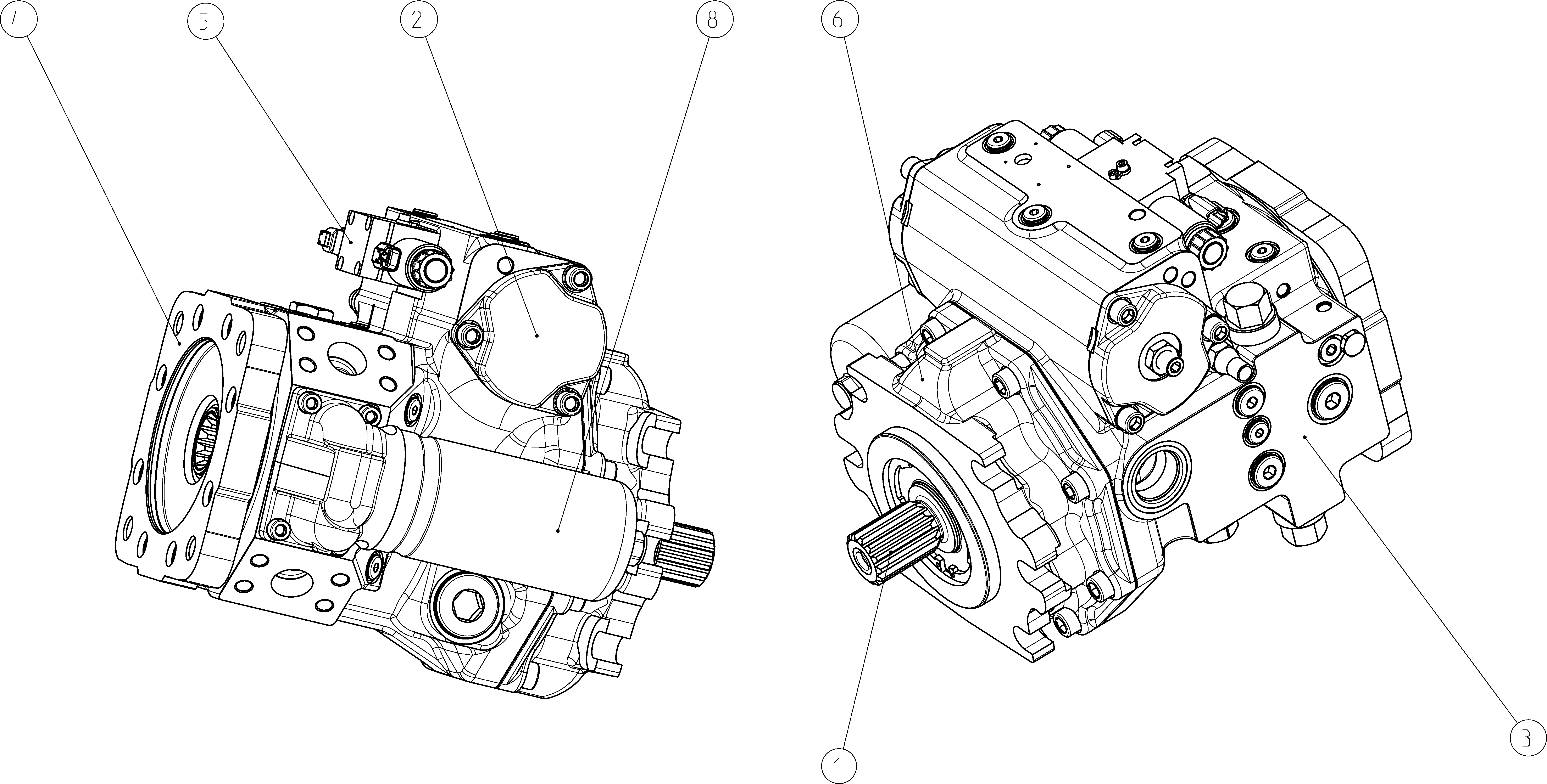 A4VG145EP2DP000/40MLND6T11FD4T1AF00-0 — Rysunek