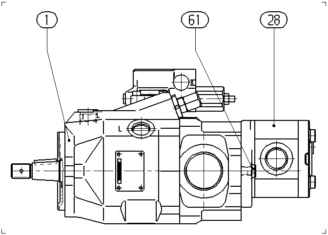 AL A10V O 45 DR /52R-VCC57H00 -S2059 — Rysunek
