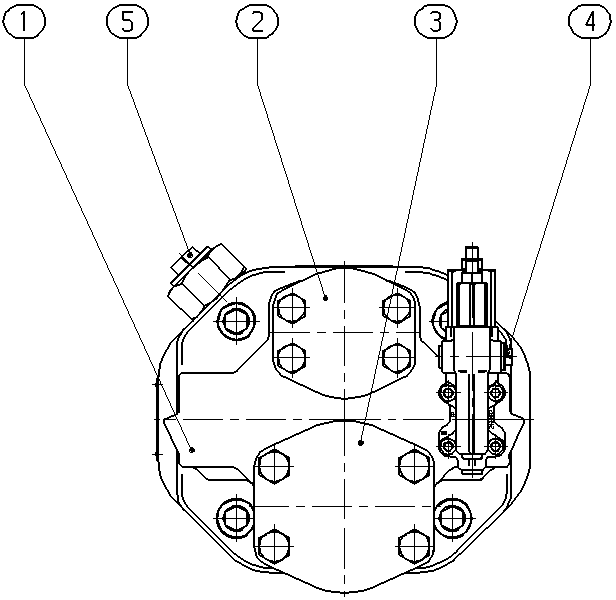 AL A10V O 45 DFR1/31L-VSC11N00 -SO190 — Rysunek