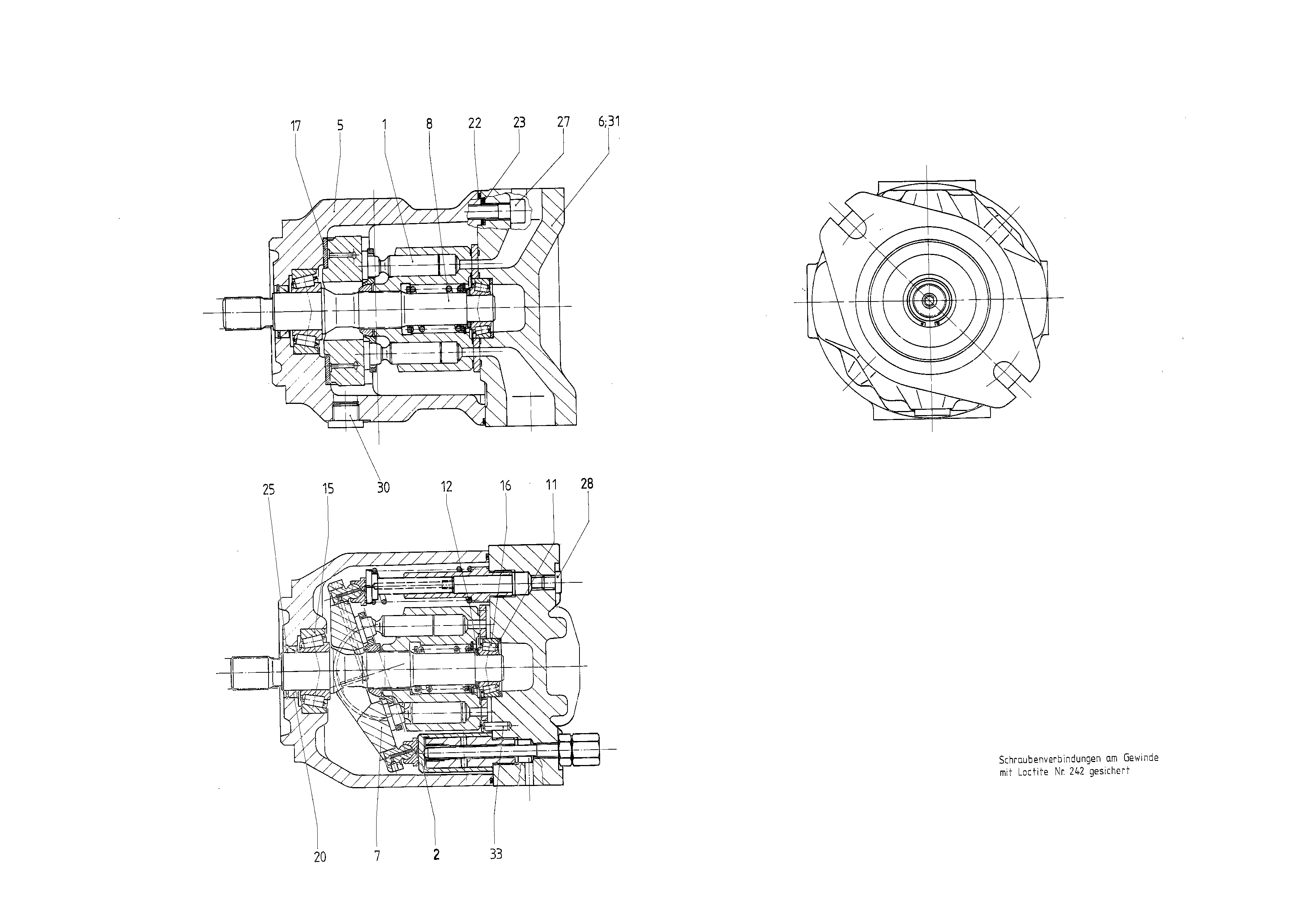 G A10V O 28 OV /31R-PSC12N00 -SO 97 — Rysunek
