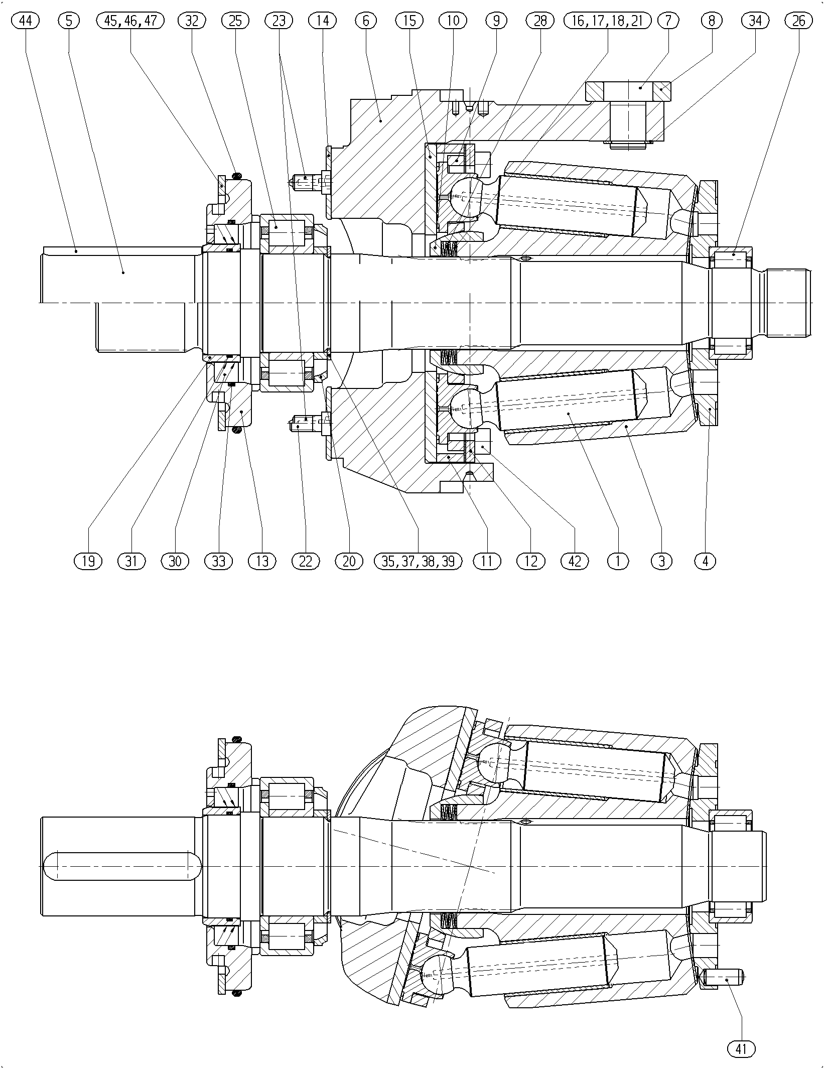 TW E A4VSO 125 M/30R-VPBN00 — Rysunek