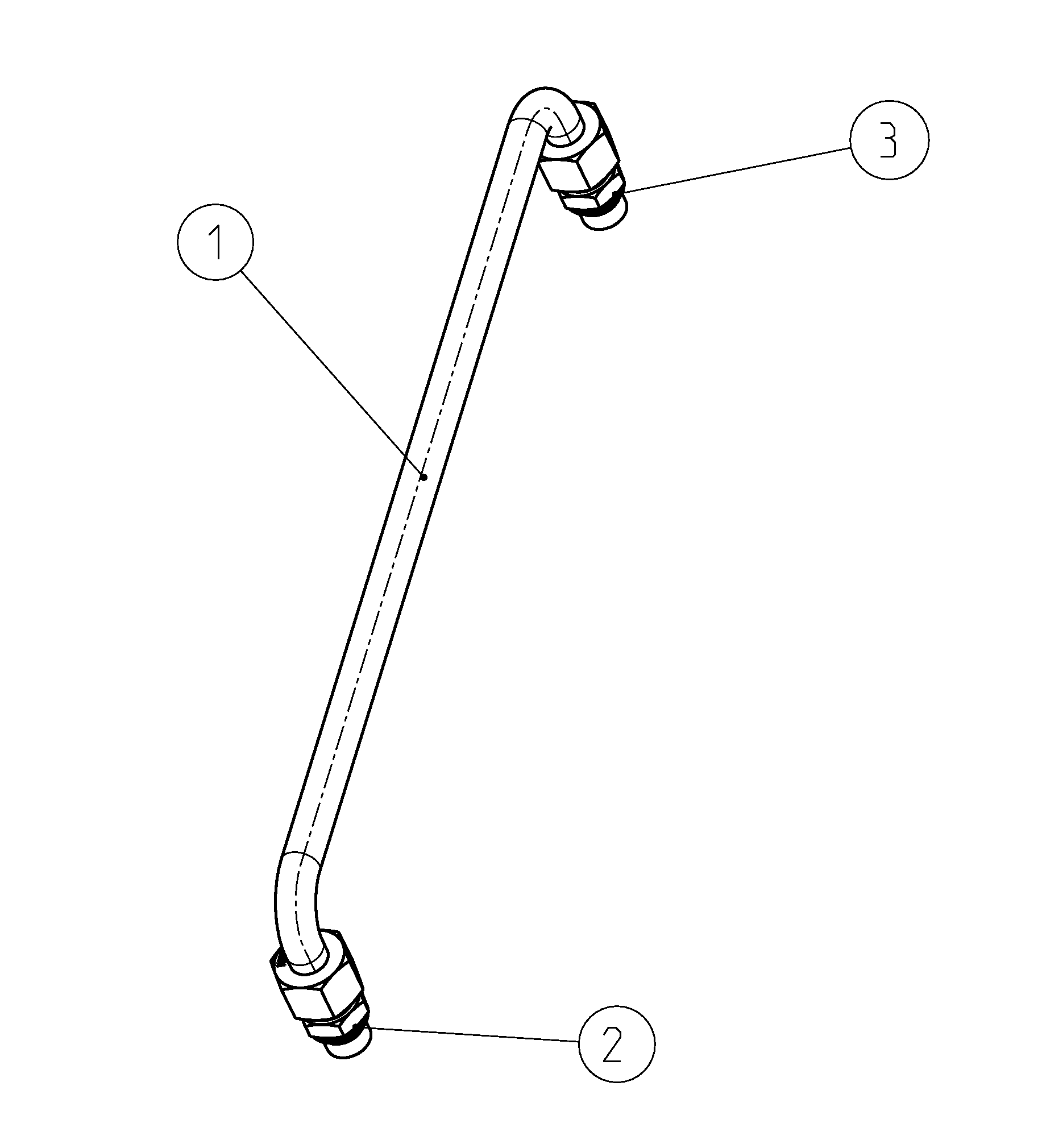 PRZEWÓD HYDRAULICZNY — Rysunek
