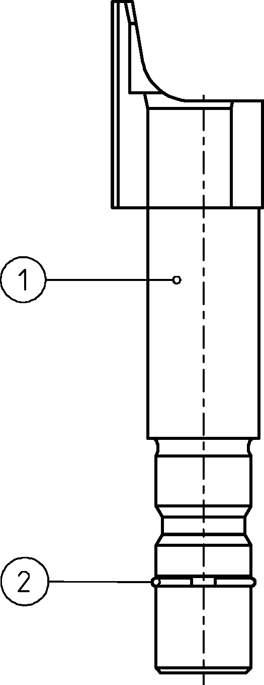 PROWADNICA POWROTNA — Rysunek