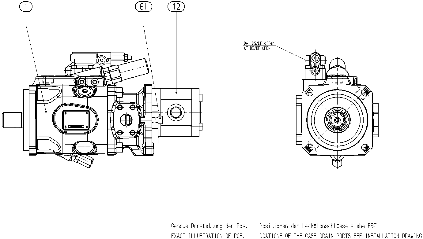 AL A10V O63LA8DS/53L-VSD12H00 -S2687 — Rysunek