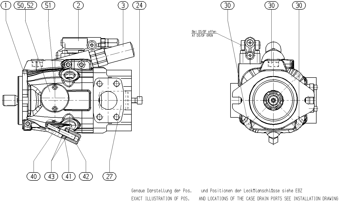 AA10VO45LA9DS/53R-VUC62K01'BASIC' — Rysunek