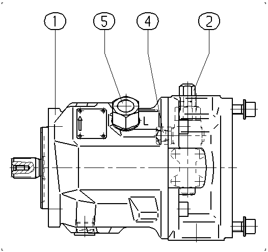 AA10VO45+DFR/31L-PSC12K01-SO13 — Rysunek