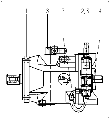 A A10VSO140 DFE /31R-PSB12N00 -SO479 — Rysunek