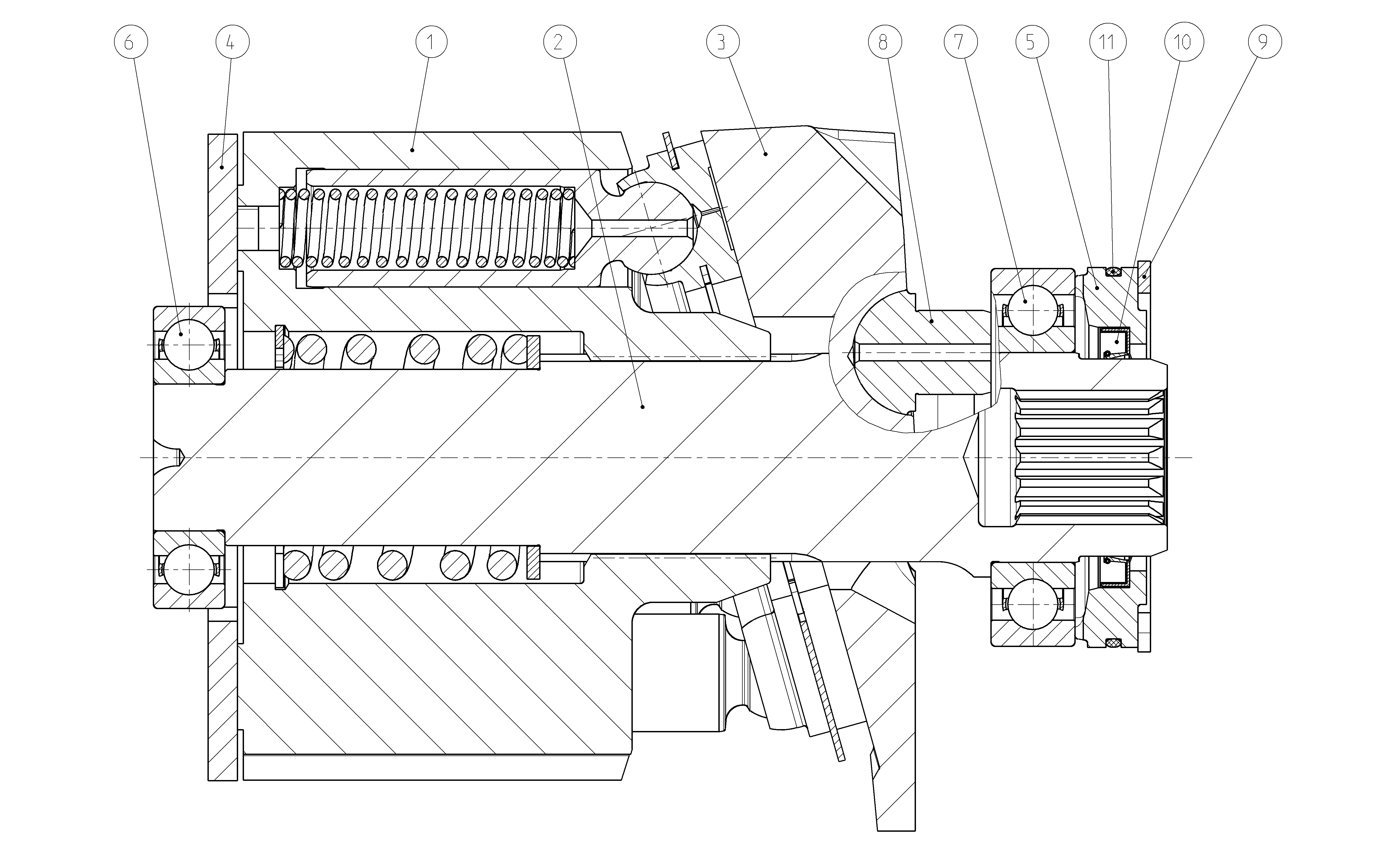 MECHANIZM NAPĘDOWY — Rysunek