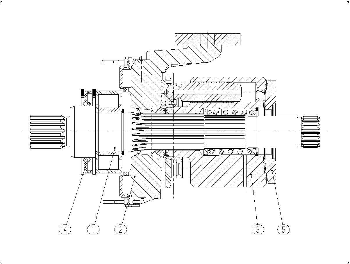 MECHANIZM NAPĘDOWY — Rysunek