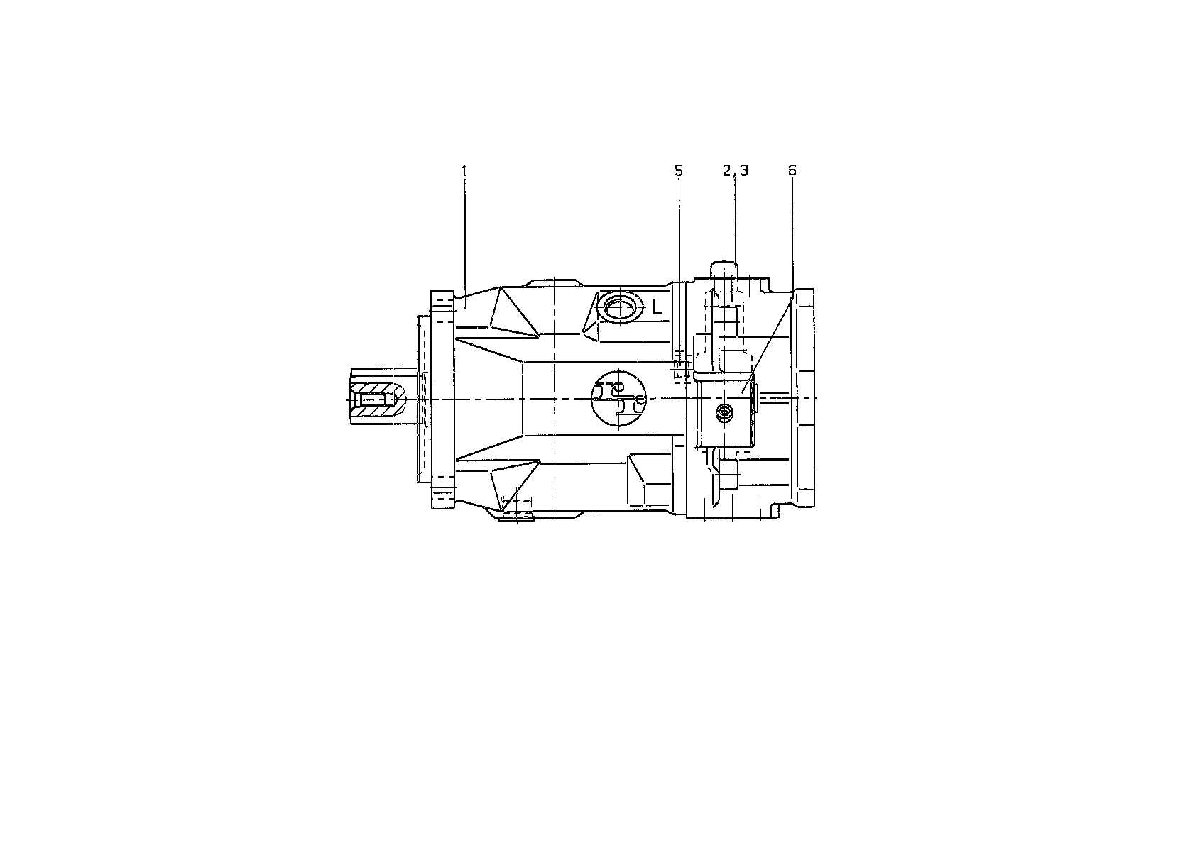 AAA10VSO140DFR/31L-PKD62K01 — Rysunek