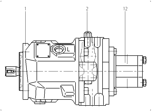 AA10VO28DR/31L-PSC62G40 — Rysunek