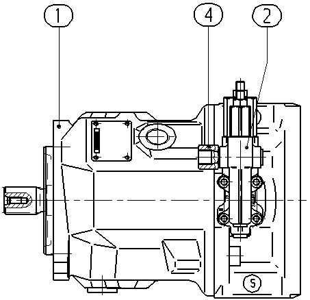 A A10VSO100 DFR1/31R-PSA12KB6 — Rysunek