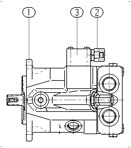 A A10V M 45 HZ /52W1-VWC66N007 -SO97 — Rysunek