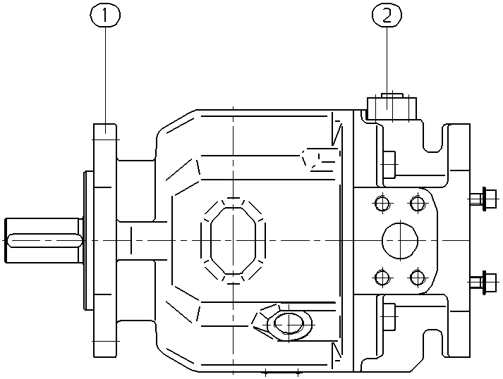 A A10VSO100 DG /31L-VPA12K01 — Rysunek