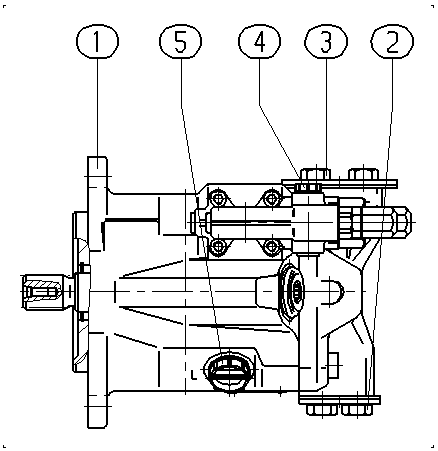 AL A10V O 28 DFR /52L-PRC62N00 — Rysunek